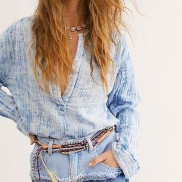 SOLD Free People Anguilla Washed Pullover, Sz X-SMALL - Picture 14 of 14